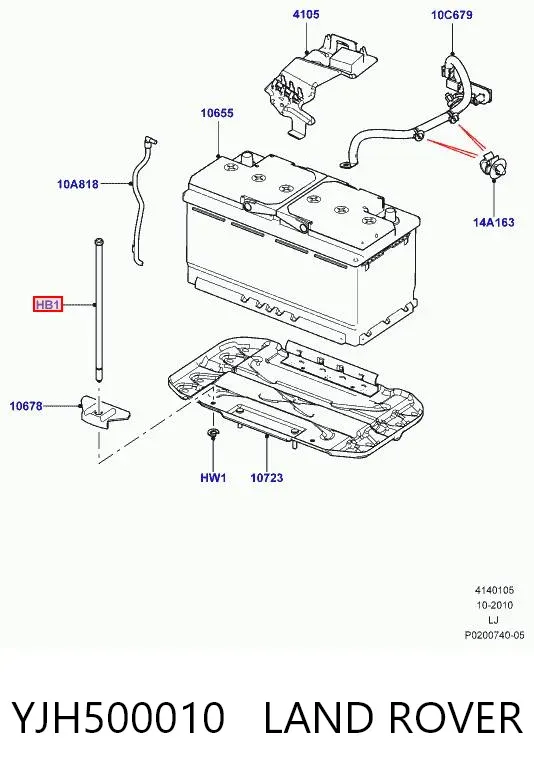  YJH500010 Land Rover