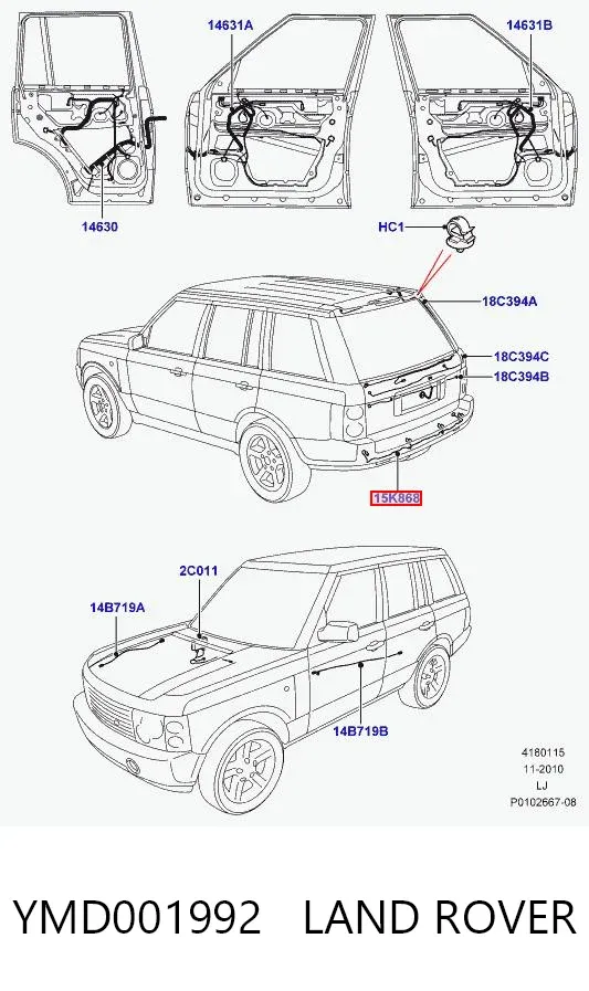  YMD001992 Land Rover