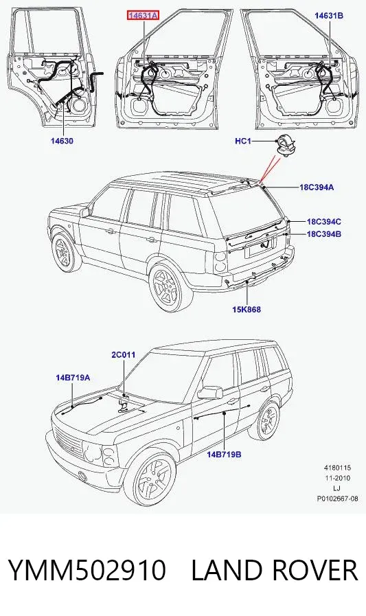  YMM502910 Land Rover