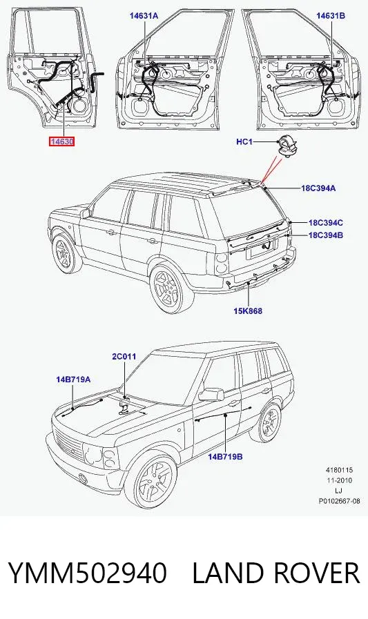  YMM502940 Land Rover