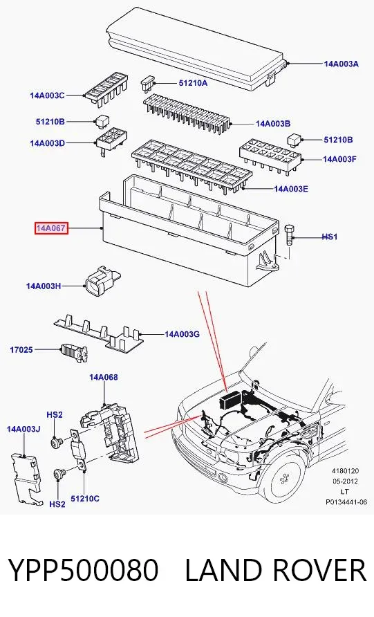  YPP500080 Land Rover