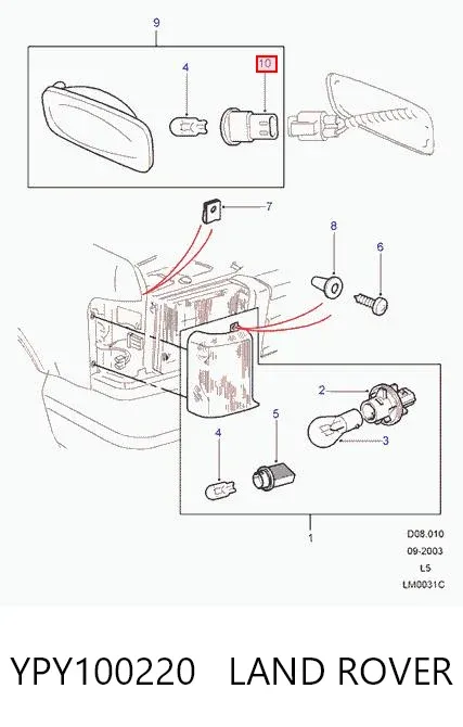  YPY100220 Land Rover