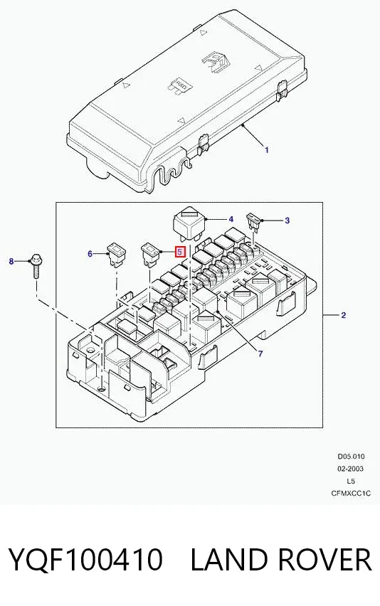  YQF100410 Land Rover