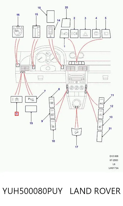  YUH500080PUY Land Rover