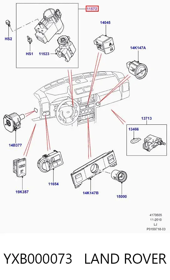  YXB000073 Land Rover