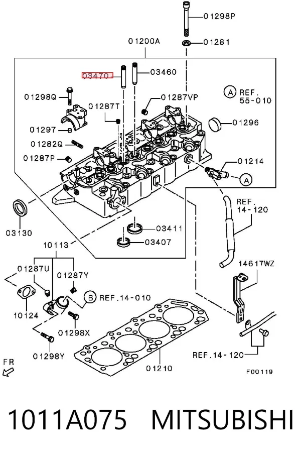  1011A075 Mitsubishi