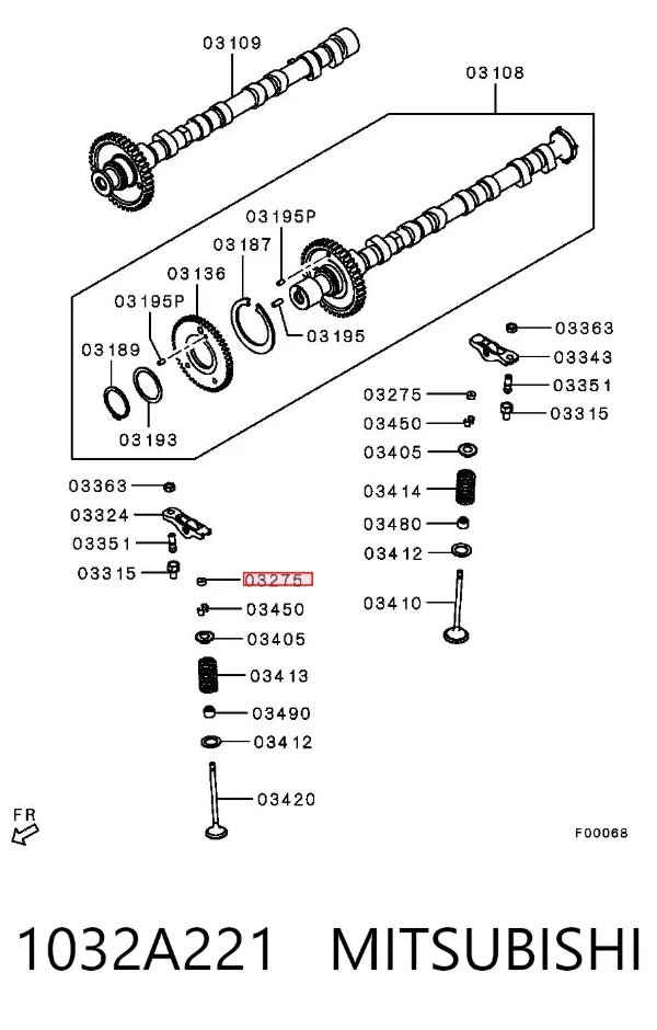 Гидрокомпенсатор Mitsubishi L 200 IV