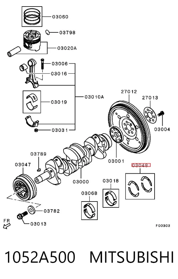 1052A500 Mitsubishi