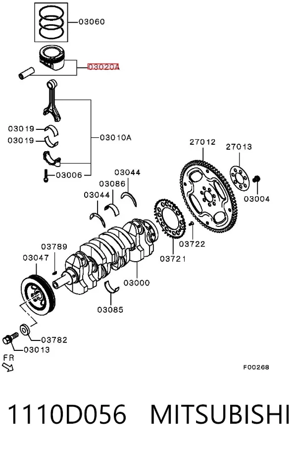  1110D056 Mitsubishi