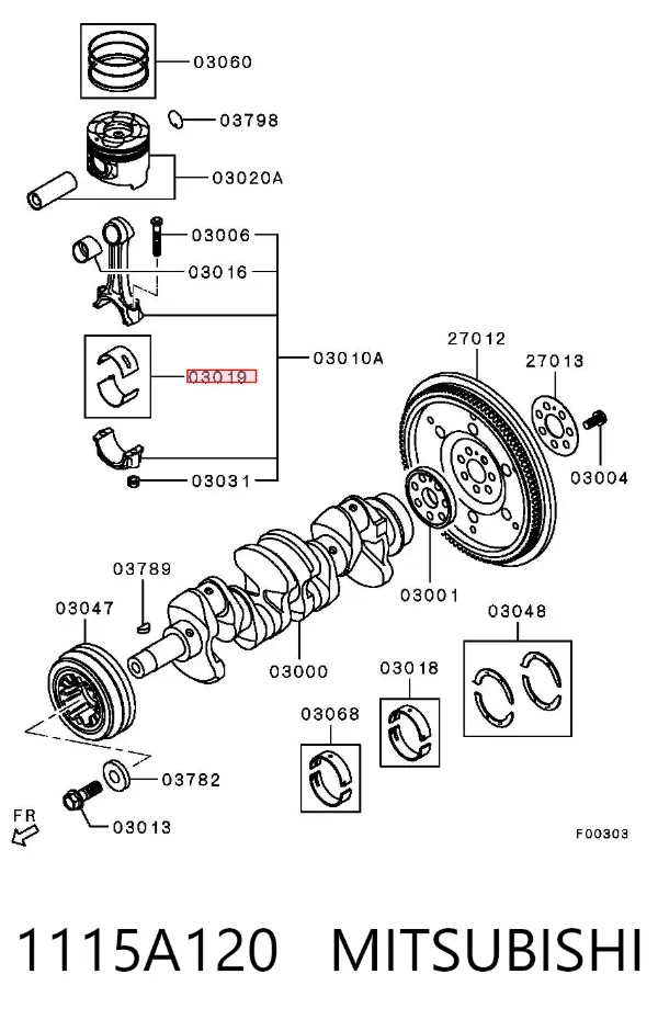  1115A120 Mitsubishi