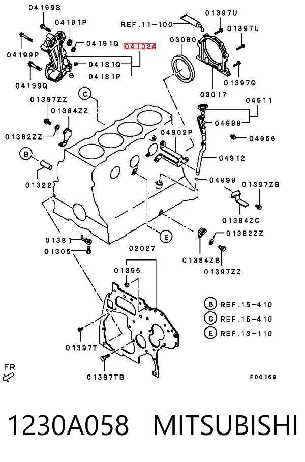  1230A058 Mitsubishi