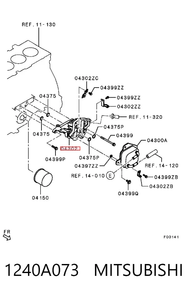  1240A073 Mitsubishi