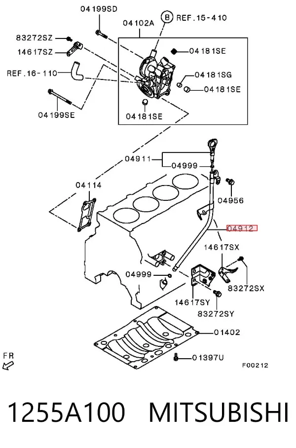  1255A100 Mitsubishi