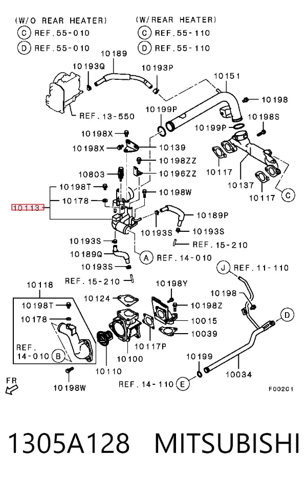 1305A128 Mitsubishi