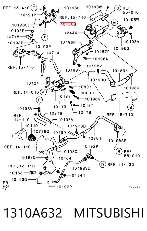  1310A632 Mitsubishi