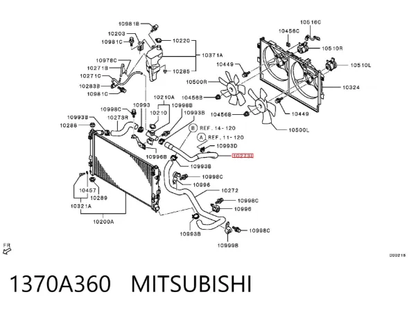  1370A360 Mitsubishi