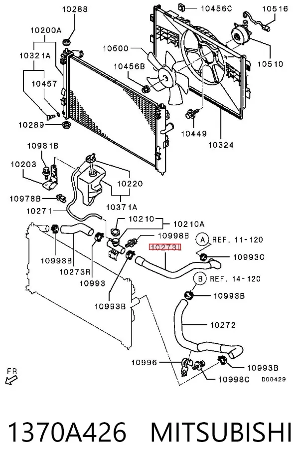  1370A426 Mitsubishi