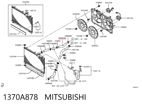  1370A878 Mitsubishi