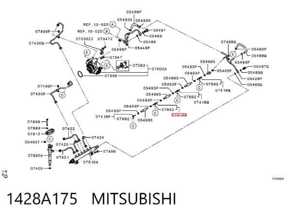  1428A175 Mitsubishi