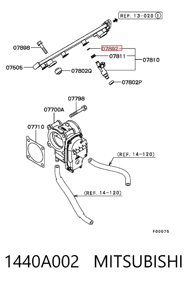  1440A002 Mitsubishi