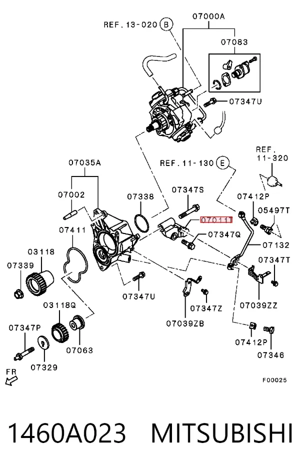 1460A023 Mitsubishi