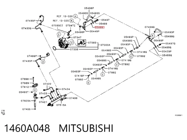  1460A048 Mitsubishi