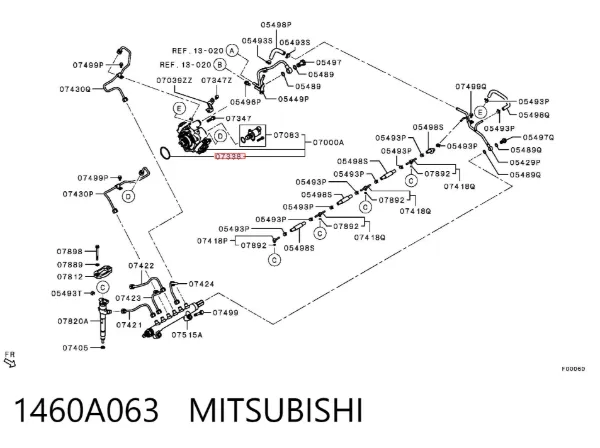  1460A063 Mitsubishi