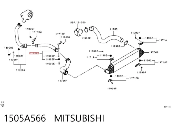  1505A566 Mitsubishi