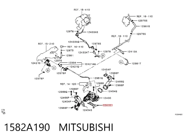  1582A190 Mitsubishi