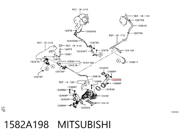  1582A198 Mitsubishi