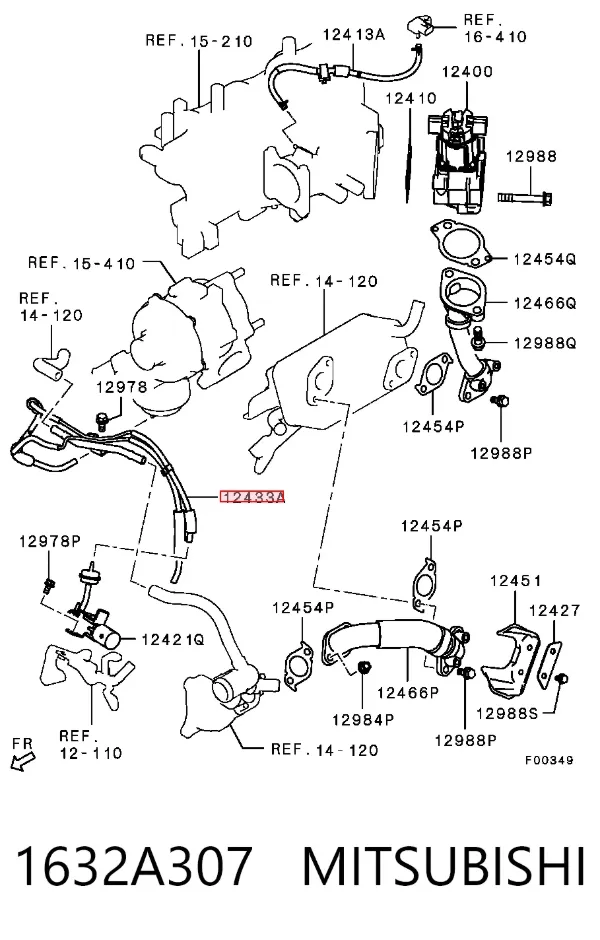  1632A307 Mitsubishi