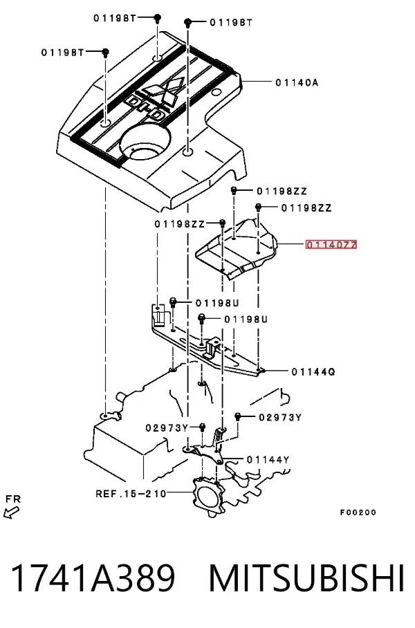  1741A389 Mitsubishi