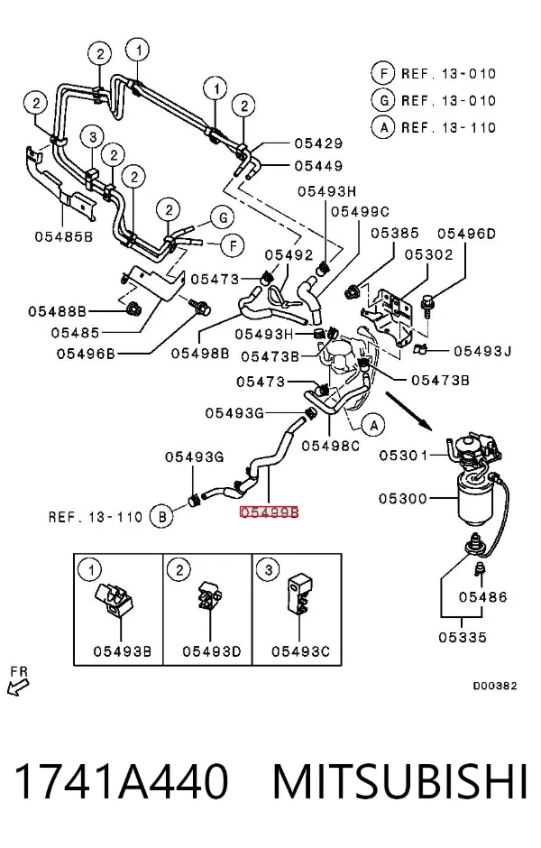  1741A440 Mitsubishi