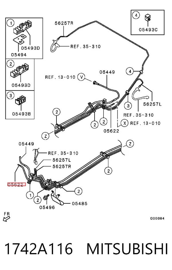  1742A116 Mitsubishi