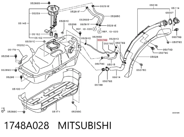  1748A028 Mitsubishi
