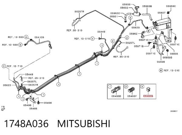  1748A036 Mitsubishi
