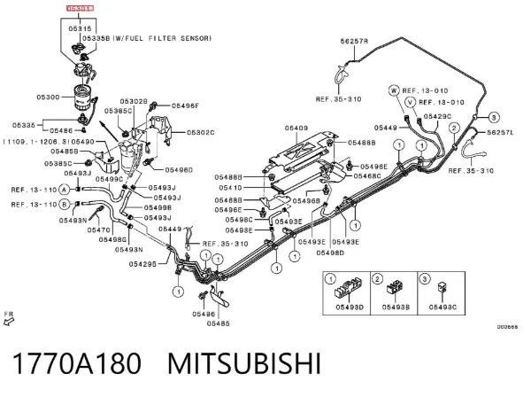  1770A180 Mitsubishi