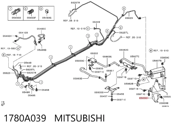  1780A039 Mitsubishi