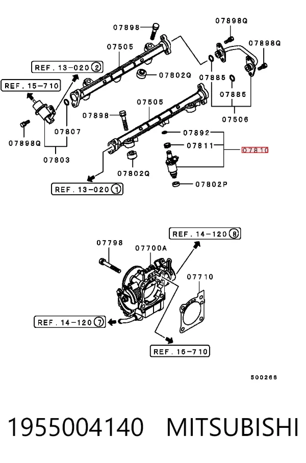 Топливные форсунки NDT2374 Niles