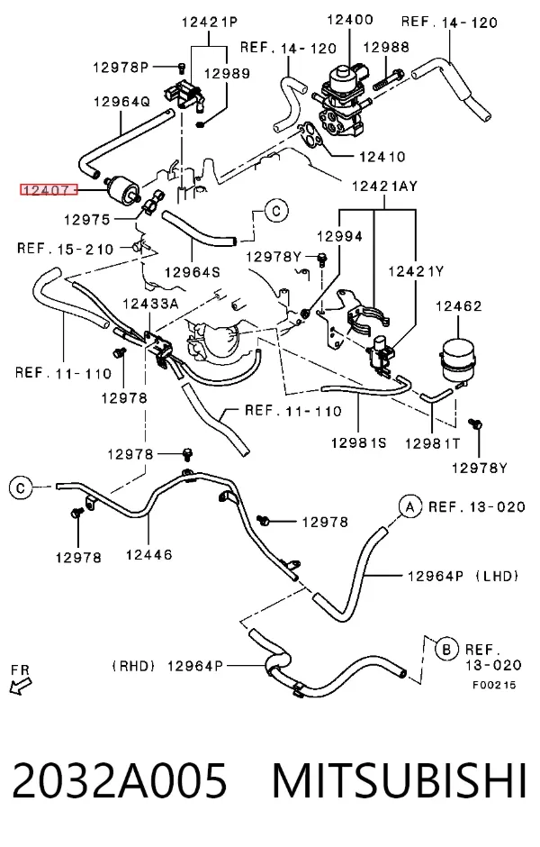  2032A005 Mitsubishi