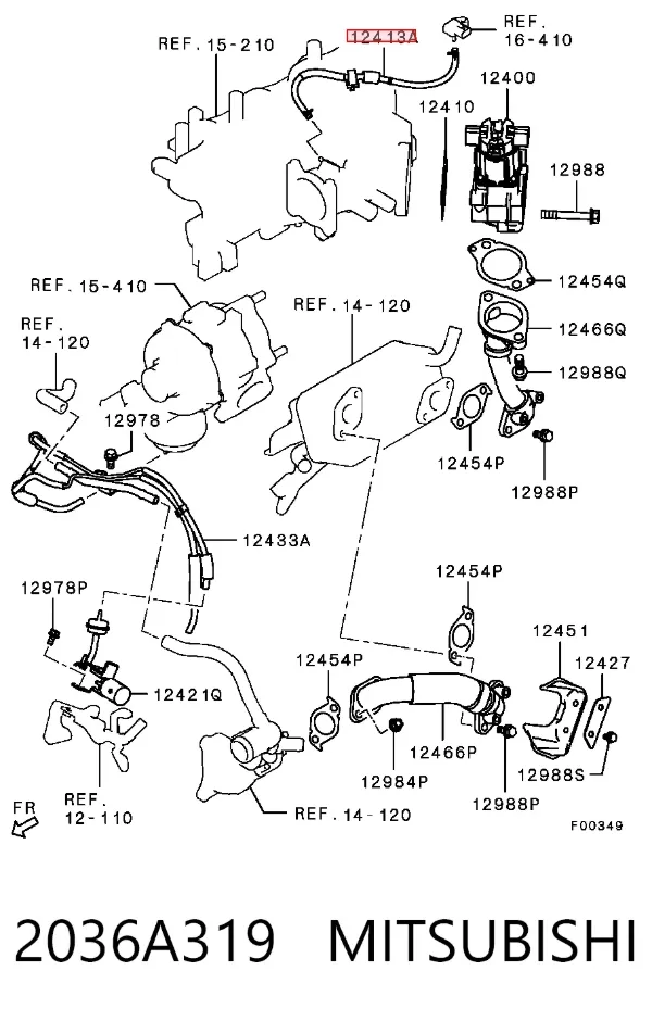  2036A319 Mitsubishi