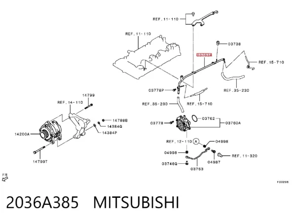  2036A385 Mitsubishi
