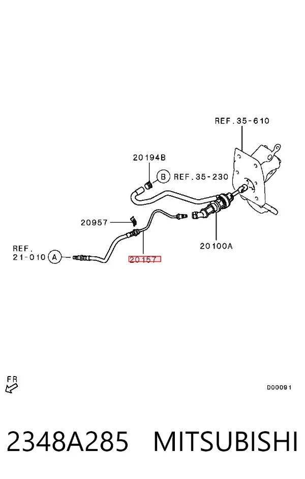  2348A285 Mitsubishi