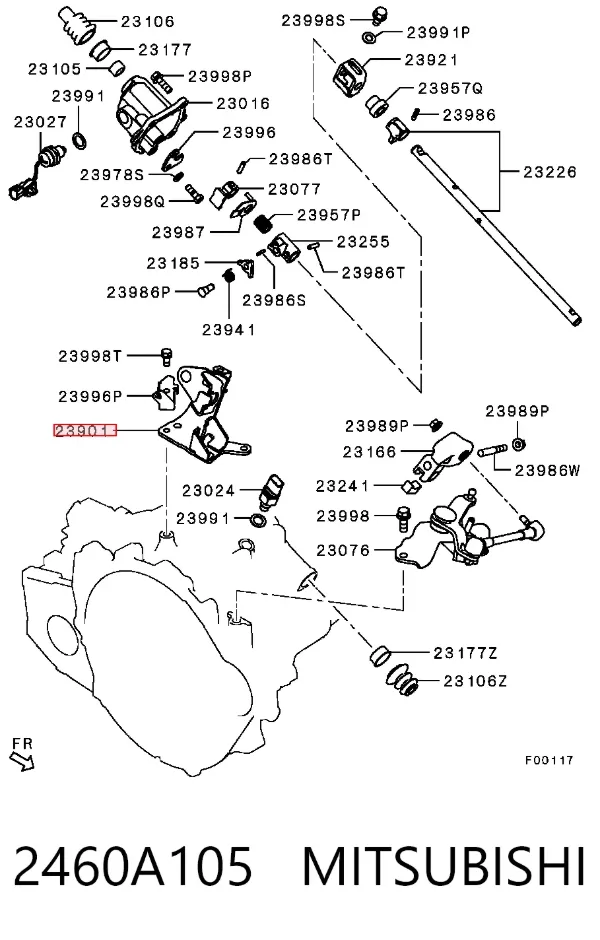  2460A105 Mitsubishi