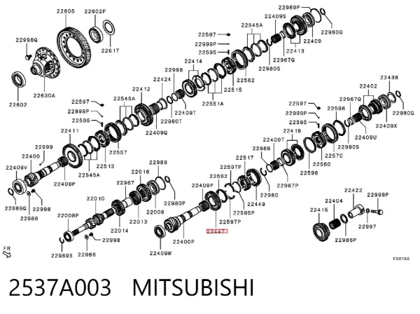  2537A003 Mitsubishi