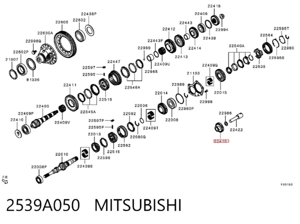  2539A050 Mitsubishi