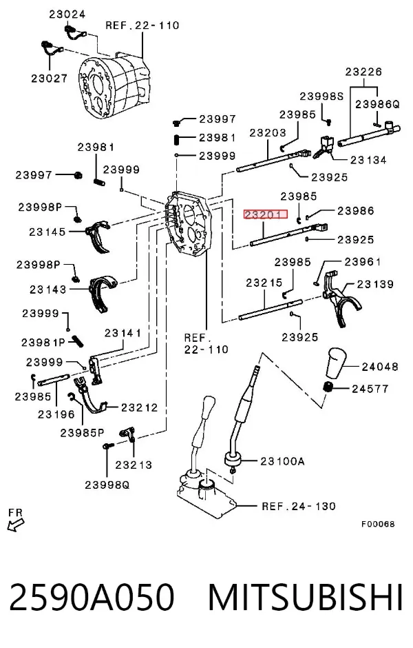  2590A050 Mitsubishi