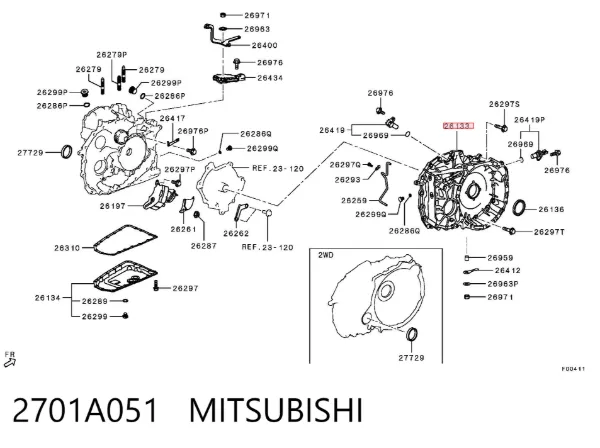  2701A051 Mitsubishi