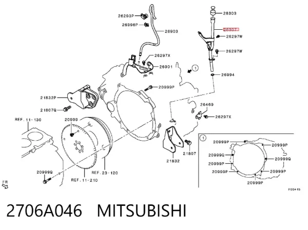  2706A046 Mitsubishi