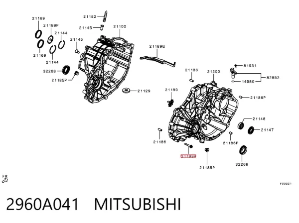  2960A041 Mitsubishi